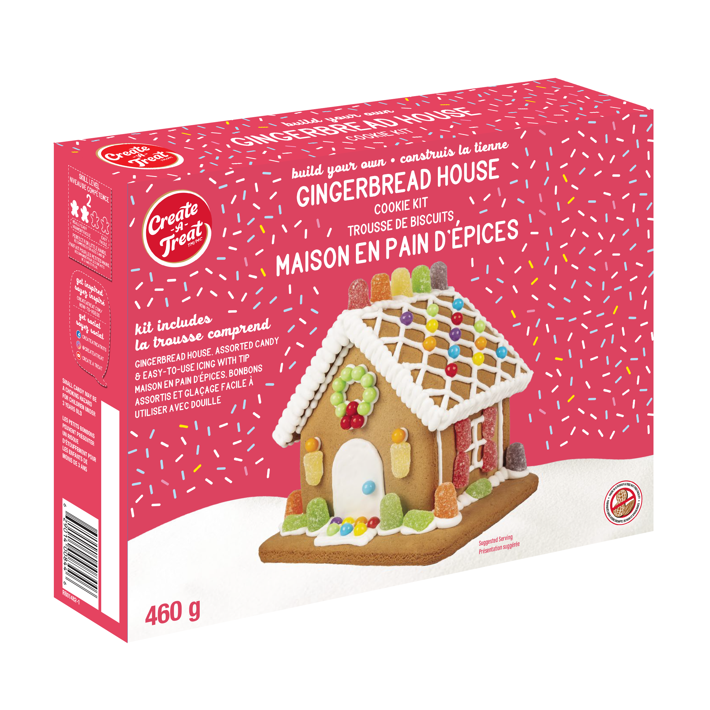 Small Gingerbread House Cookie Kit