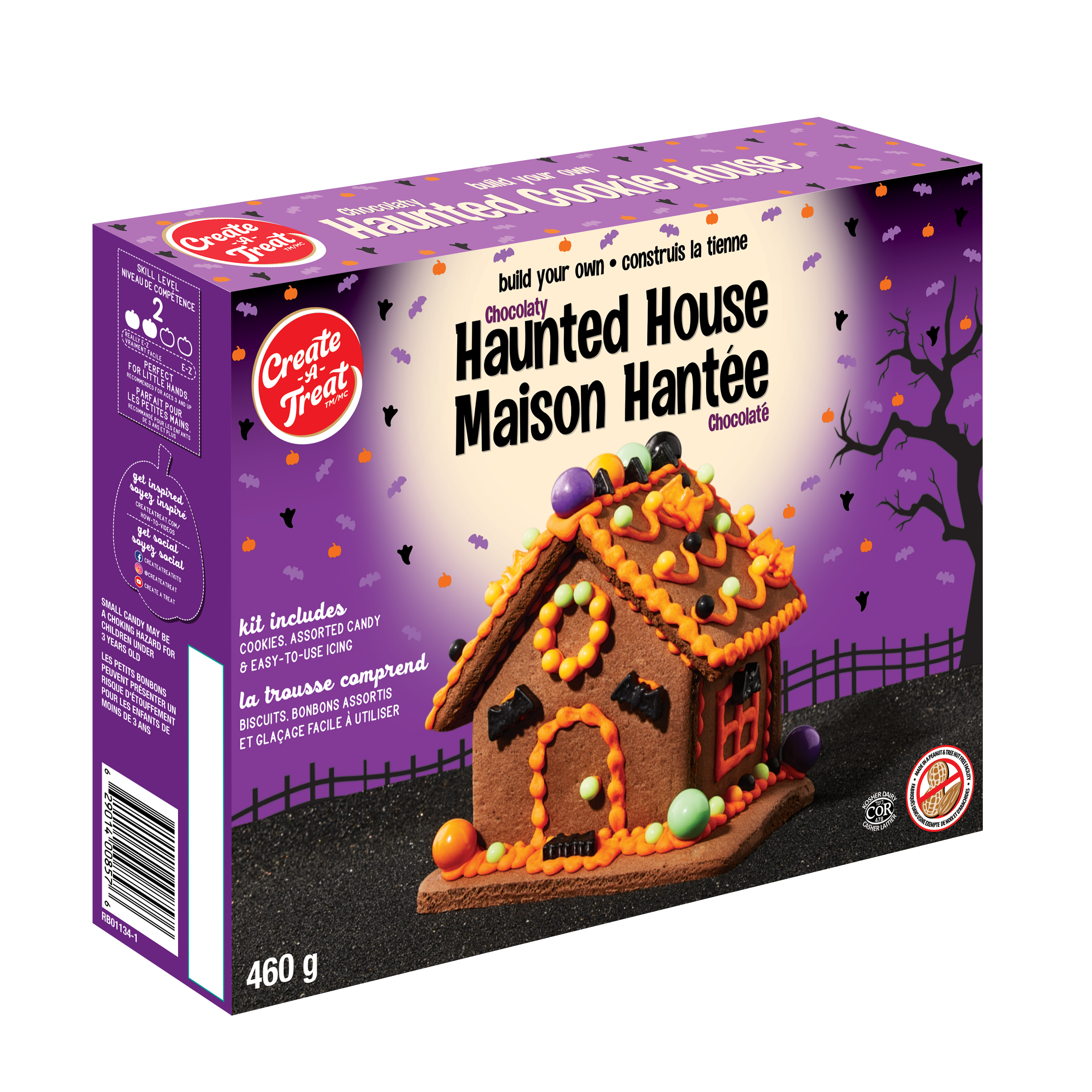 Haunted Chocolate House Cookie Kit