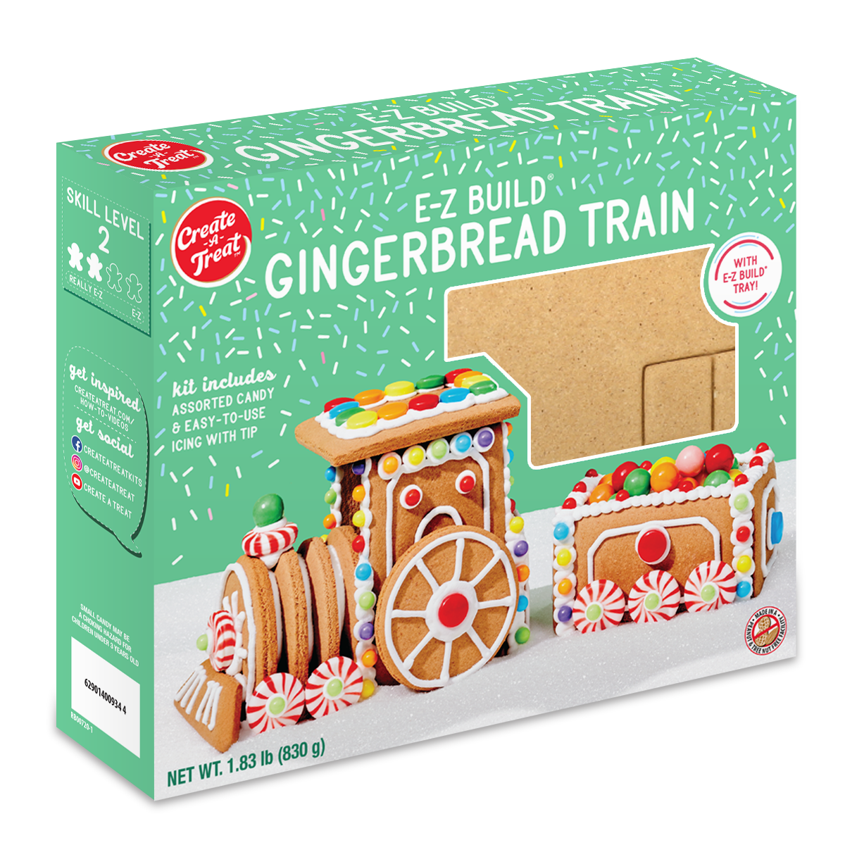 E-Z Build™ Gingerbread Train Kit