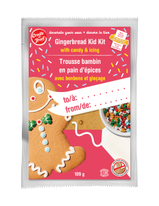 Decorate Your Own Gingerbread Kid Cookie Kit, 1pk 3D IMAGE