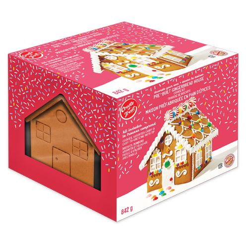 Pre-Built Gingerbread House Kit