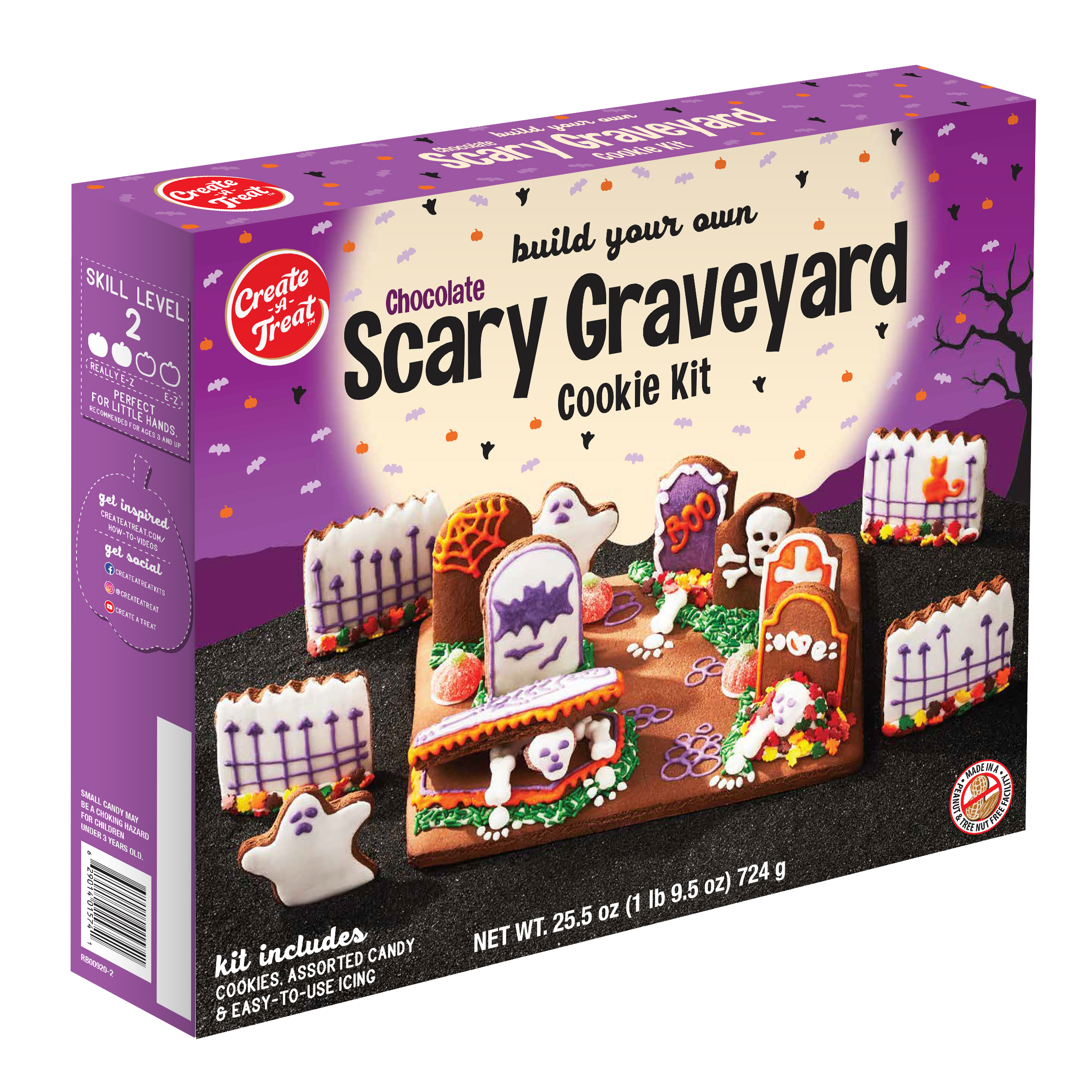 Scary Chocolate Graveyard Cookie Kit