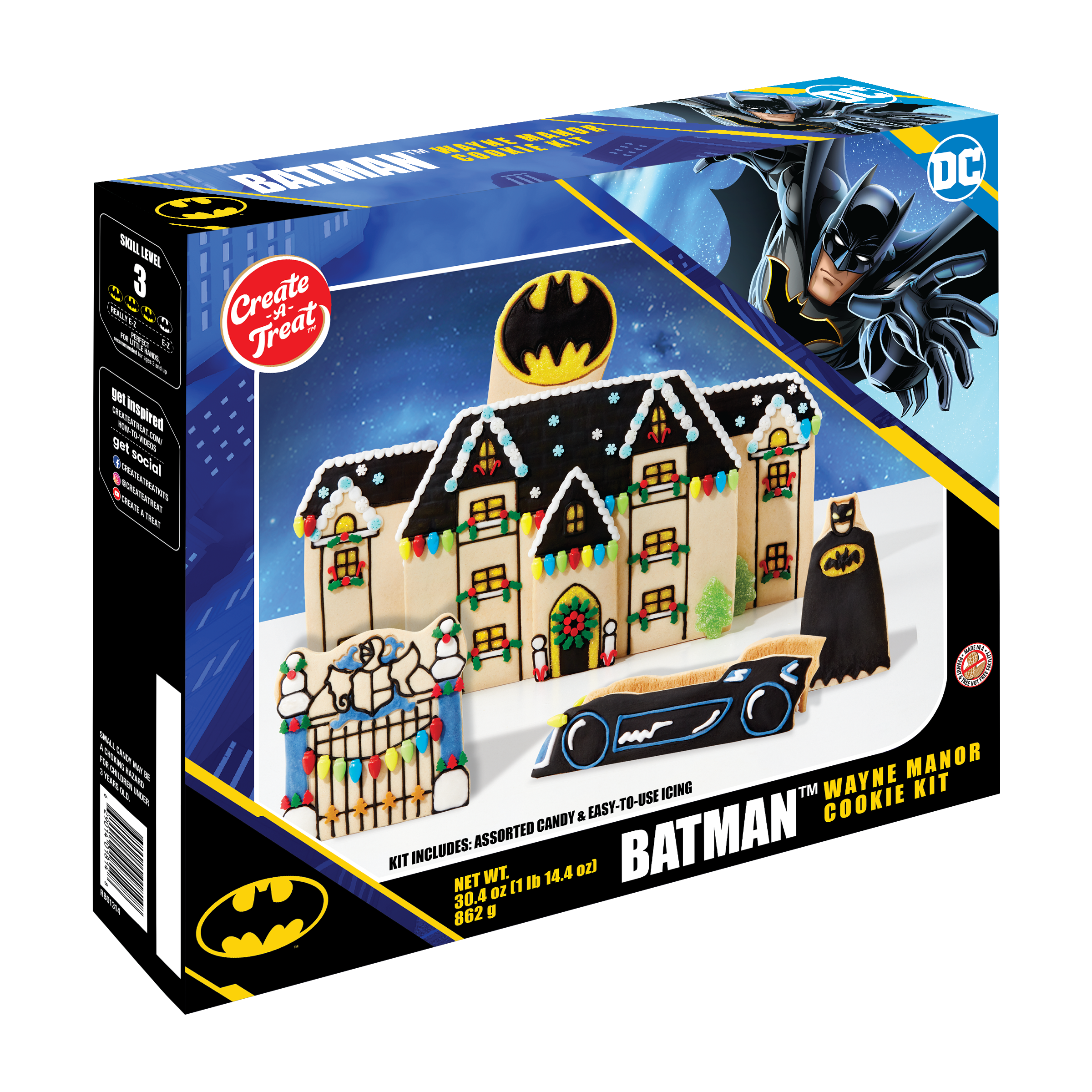 Batman™ Wayne Manor Cookie Kit