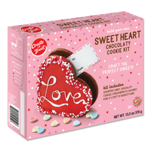 Sweet Heart Chocolaty Cookie Kit 3D image