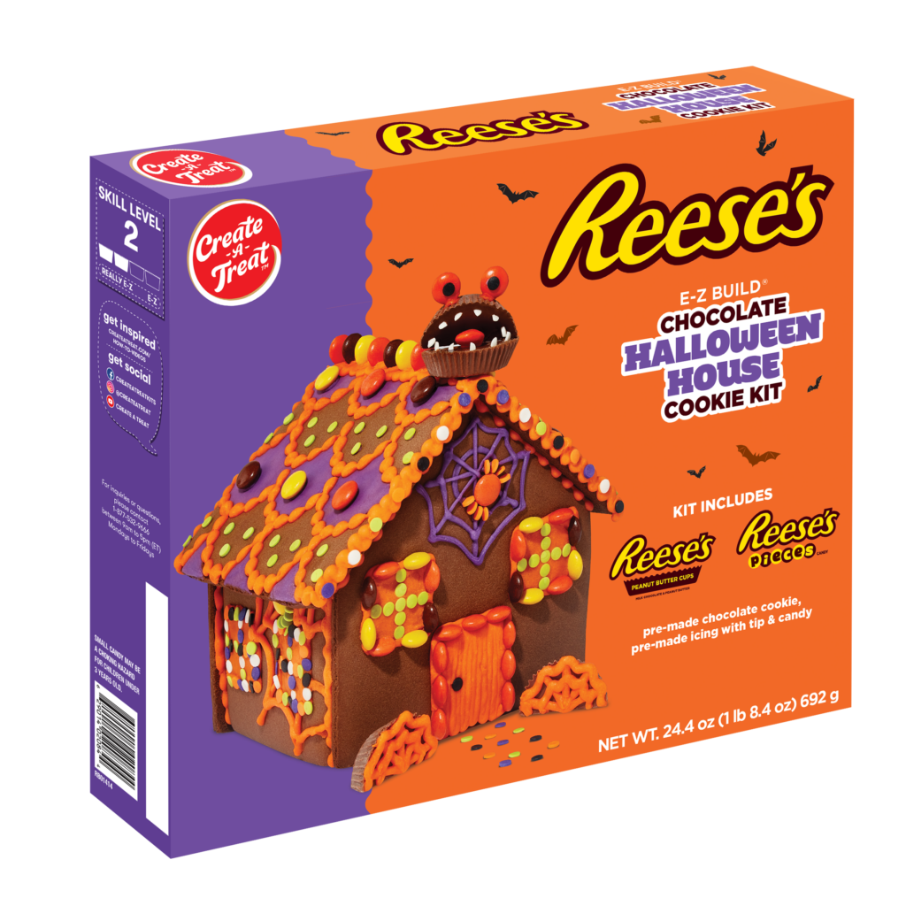 Reese's Medium Halloween Chocolate House Kit 3D image