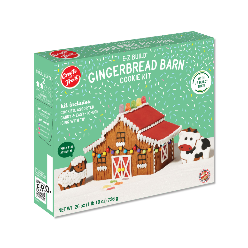 E-Z Build Large Barn Cookie Kit