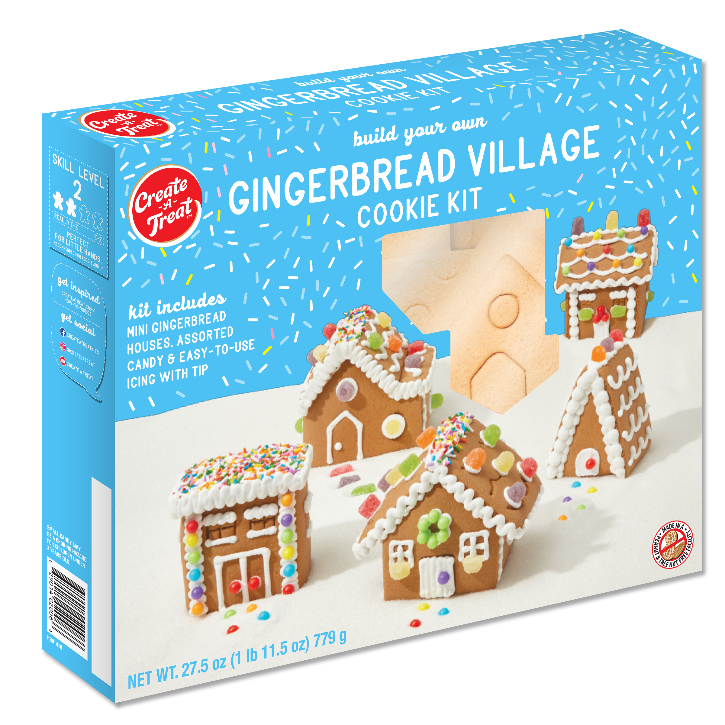 Build Your Own Gingerbread Village Kit