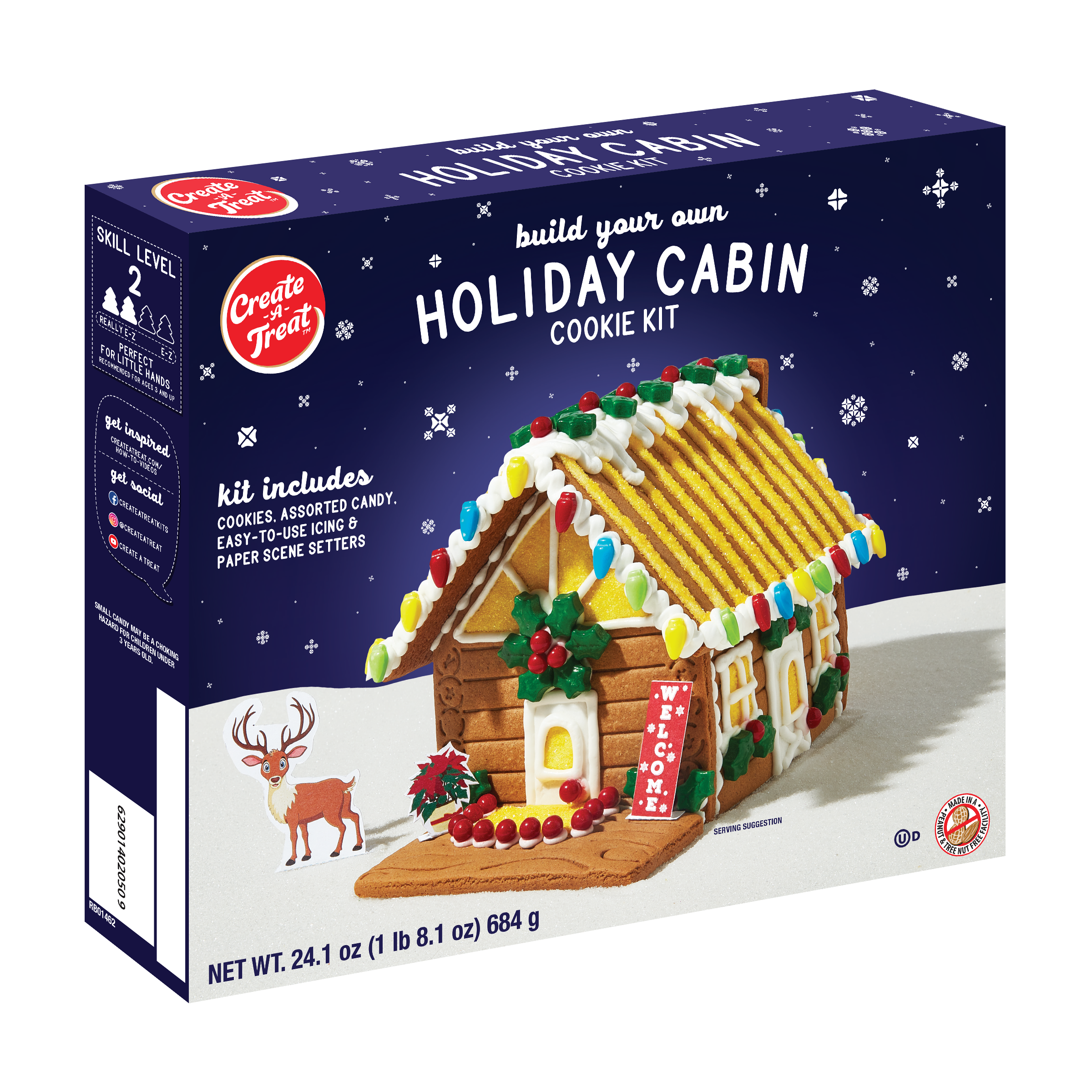 Holiday Cabin Cookie Kit