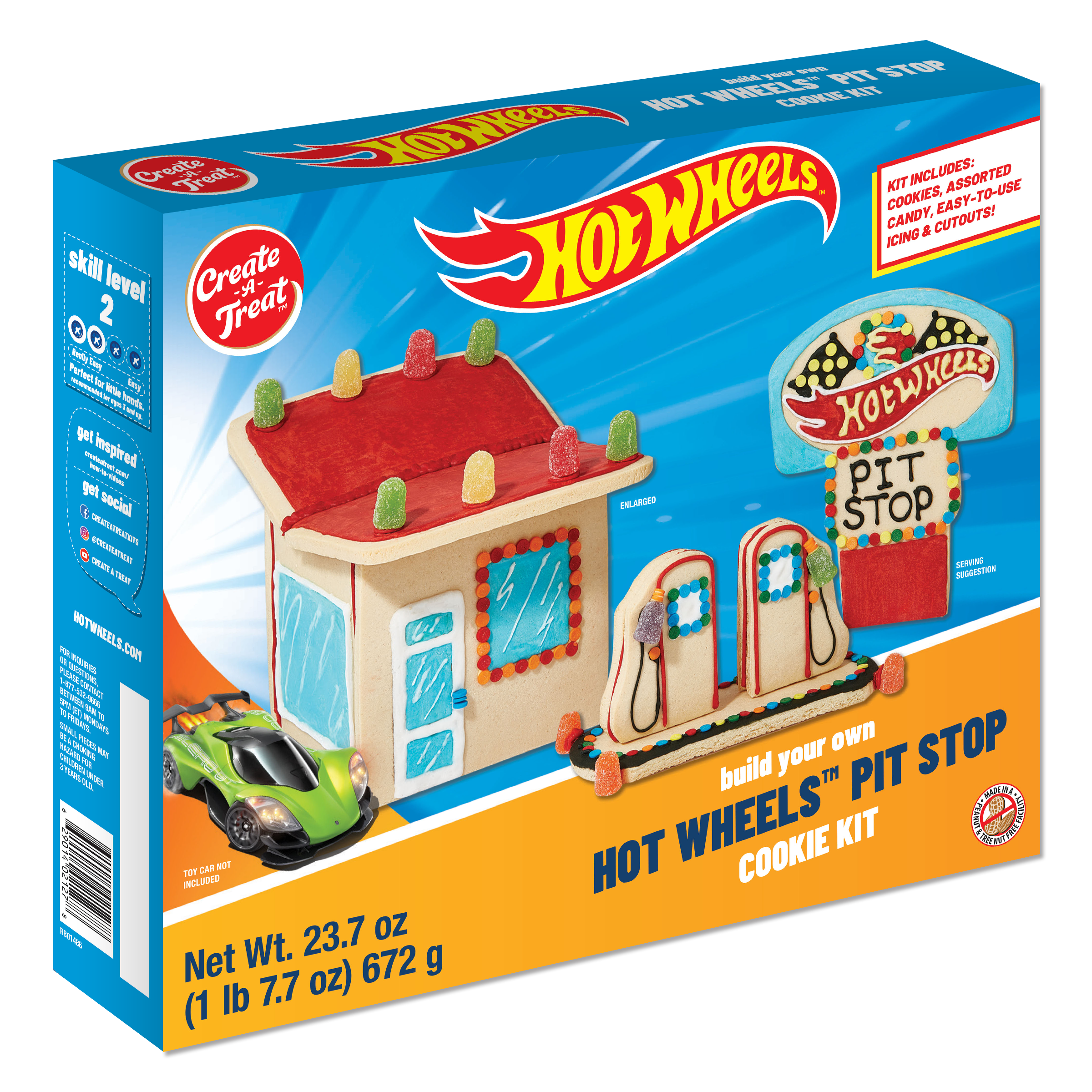 Hot Wheels™ Pit Stop Cookie Kit