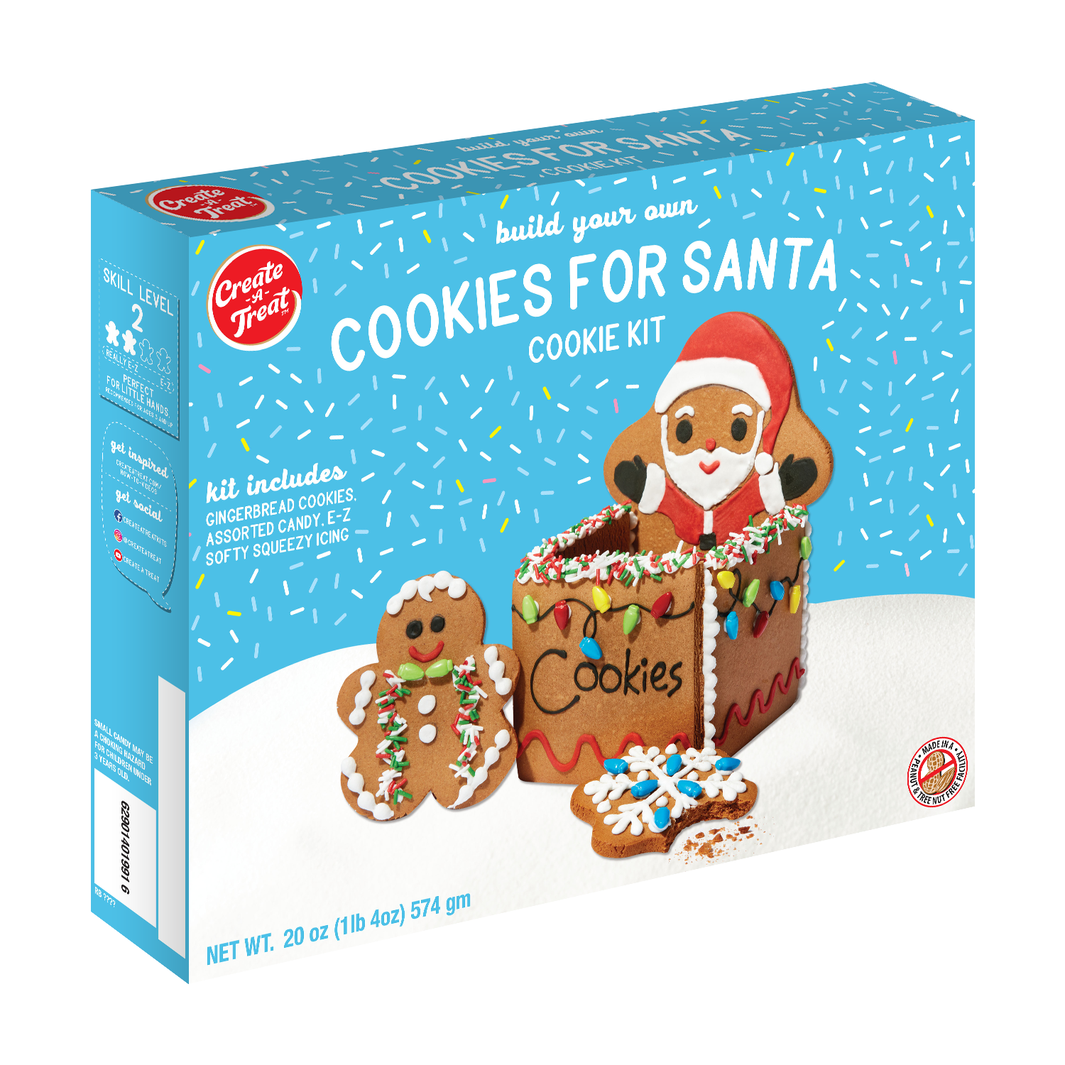 Build Your Own Cookies for Santa Cookie Kit