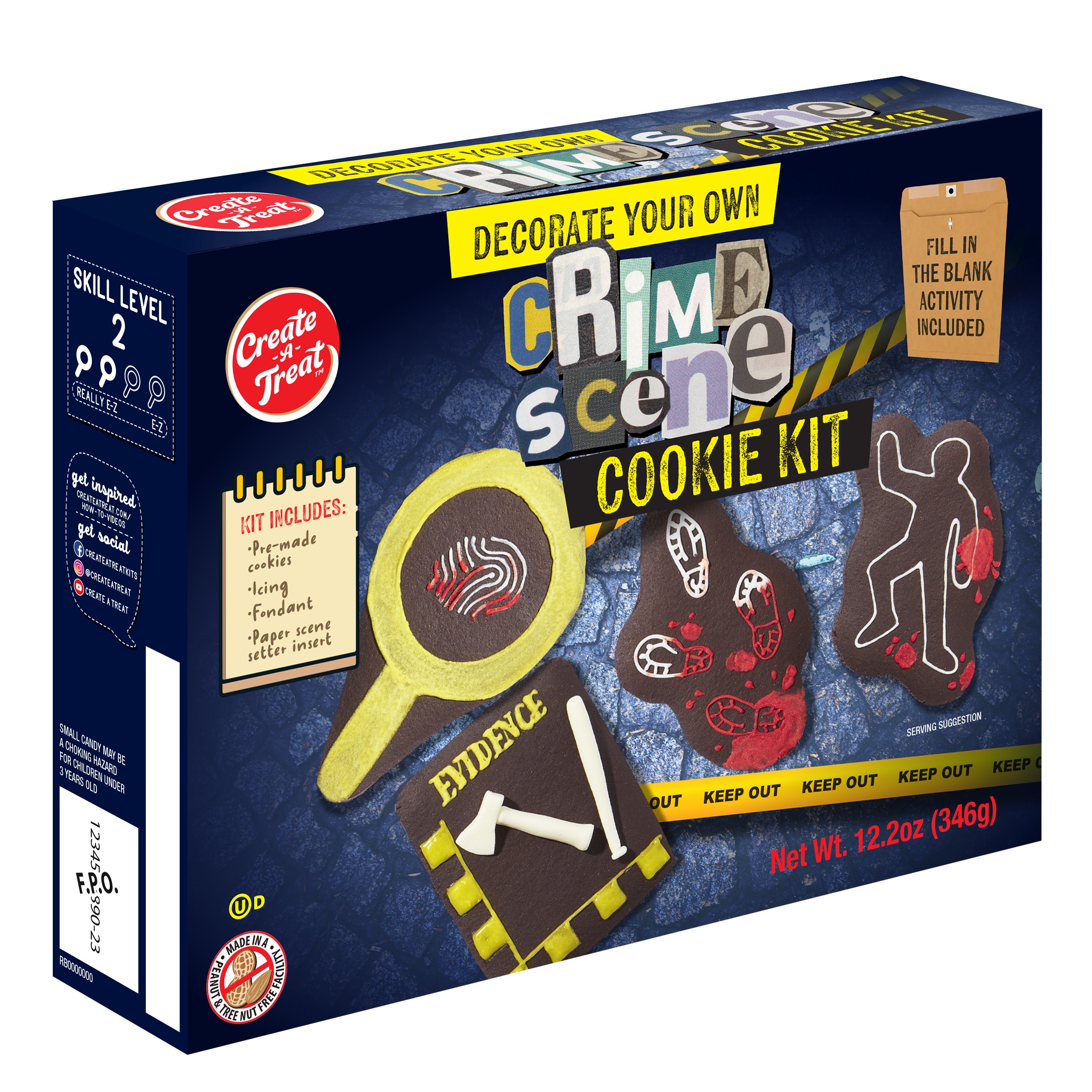 Decorate Your Own Crime Scene Cookie Kit, 8ct